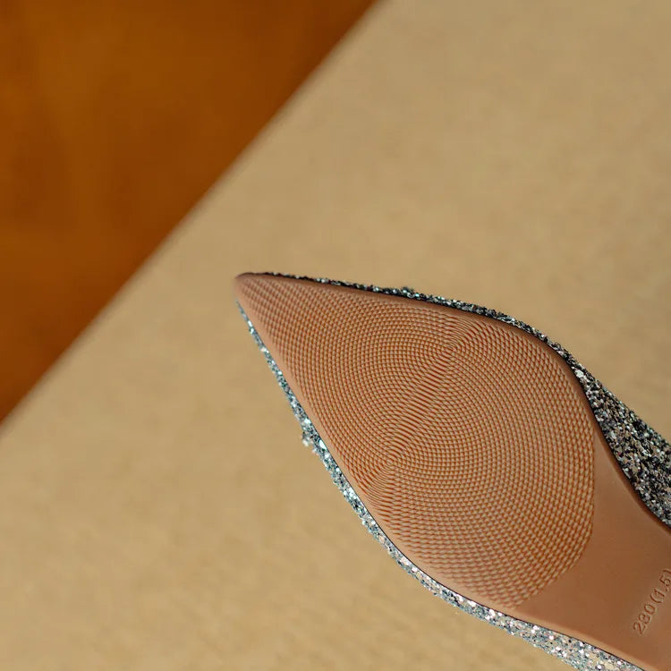 Clara | Gloria Glitter Pumps